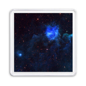 Магнит 55*55 с принтом Холодная туманность в Петрозаводске, Пластик | Размер: 65*65 мм; Размер печати: 55*55 мм | Тематика изображения на принте: вселенная | галактика | звёзды | космическое пространство | космос | созвездие
