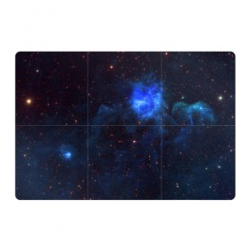 Магнитный плакат 3Х2 с принтом Холодная туманность в Петрозаводске, Полимерный материал с магнитным слоем | 6 деталей размером 9*9 см | вселенная | галактика | звёзды | космическое пространство | космос | созвездие