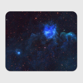 Коврик прямоугольный с принтом Холодная туманность в Петрозаводске, натуральный каучук | размер 230 х 185 мм; запечатка лицевой стороны | вселенная | галактика | звёзды | космическое пространство | космос | созвездие