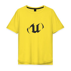 Мужская футболка хлопок Oversize с принтом Unreal Tournament 2004 в Петрозаводске, 100% хлопок | свободный крой, круглый ворот, “спинка” длиннее передней части | 2004 | unreal tournament