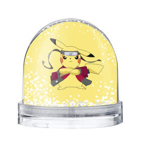 Снежный шар с принтом Pikachu в Петрозаводске, Пластик | Изображение внутри шара печатается на глянцевой фотобумаге с двух сторон | pikachu | pokeboll | pokemon | пикачу | покеболл | покемон