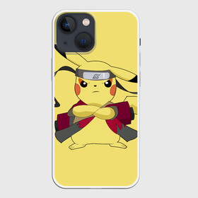 Чехол для iPhone 13 mini с принтом Pikachu в Петрозаводске,  |  | pikachu | pokeboll | pokemon | пикачу | покеболл | покемон