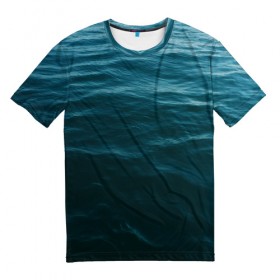 Мужская футболка 3D с принтом sea в Петрозаводске, 100% полиэфир | прямой крой, круглый вырез горловины, длина до линии бедер | orca | sea | whale | вода | киты | косатки | лето | любовь | море | океан | отдых | пальмы | пляж | солнце