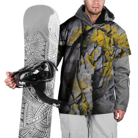 Накидка на куртку 3D с принтом текстура в Петрозаводске, 100% полиэстер |  | гранж | дерево | камень | краска | ржавчина | скала | текстура