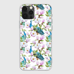 Чехол для iPhone 12 Pro Max с принтом Цветы и бабочки 6 в Петрозаводске, Силикон |  | Тематика изображения на принте: акварель | нежный | паттерн | цветочек | цветочный