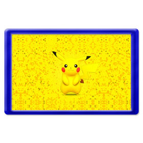 Магнит 45*70 с принтом Pikachu в Петрозаводске, Пластик | Размер: 78*52 мм; Размер печати: 70*45 | pikachu | pokeboll | pokemon | пикачу | покеболл | покемон