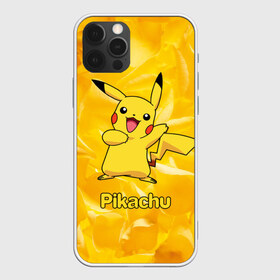 Чехол для iPhone 12 Pro Max с принтом Pikachu в Петрозаводске, Силикон |  | Тематика изображения на принте: pikachu | pokeboll | pokemon | пикачу | покеболл | покемон