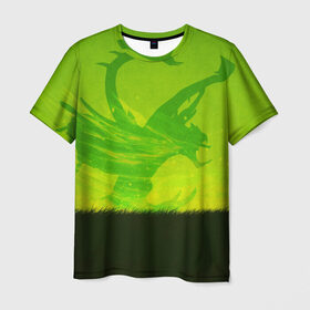 Мужская футболка 3D с принтом Веномансер в Петрозаводске, 100% полиэфир | прямой крой, круглый вырез горловины, длина до линии бедер | dota | dota 2 | venomancer | веномансер | дота | дотан | раки