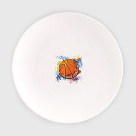 Тарелка с принтом Баскетбольный мяч в штрихах в Петрозаводске, фарфор | диаметр - 210 мм
диаметр для нанесения принта - 120 мм | баскетбол | стилизация | штрихи