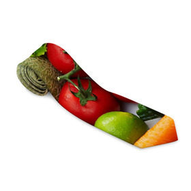 Галстук 3D с принтом Богатый урожай в Петрозаводске, 100% полиэстер | Длина 148 см; Плотность 150-180 г/м2 | апельсин | баклажан | банан | богатый урожай | виноград | горох | еда | кабачок | капуста | картофель | лимон | морковь | овощи | огурец | перец | персик | помидор | слива | сочные плоды | томат | тыква