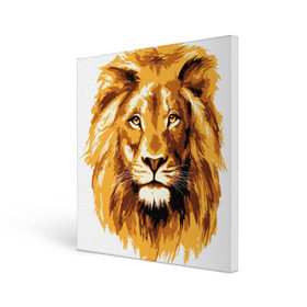 Холст квадратный с принтом Король джунглей в Петрозаводске, 100% ПВХ |  | lion | грива | дикая кошка | добыча | животное | зверь | искусство | картина | клыки | когти | король джунглей | лев | макет | мясо | набросок | портрет | хищник | царь зверей | эскиз