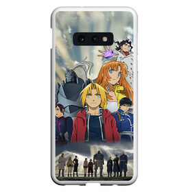 Чехол для Samsung S10E с принтом Fullmetal Alchemist в Петрозаводске, Силикон | Область печати: задняя сторона чехла, без боковых панелей | anime | алхимик | стальной алхимик