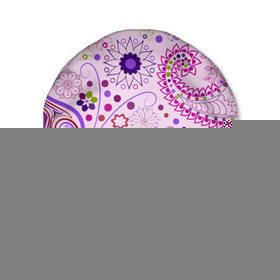 Шапка 3D с принтом Lady Butterfly в Петрозаводске, 100% полиэстер | универсальный размер, печать по всей поверхности изделия | винтаж | воздушный | индийские | кружева | новинки | узор | цветок | цветочный | этнические