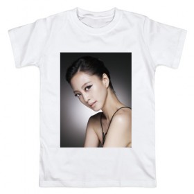 Мужская футболка хлопок с принтом Song Hye-kyo в Петрозаводске, 100% хлопок | прямой крой, круглый вырез горловины, длина до линии бедер, слегка спущенное плечо. | 