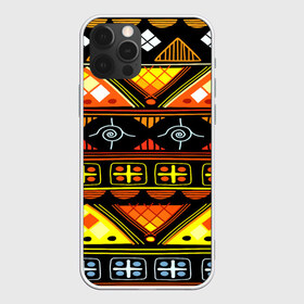 Чехол для iPhone 12 Pro Max с принтом Element ethnic в Петрозаводске, Силикон |  | орнамент | полосы | этно