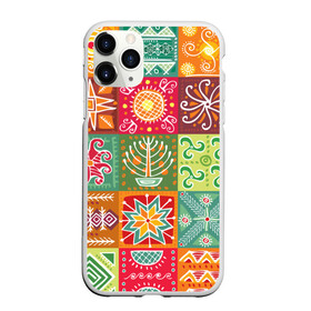 Чехол для iPhone 11 Pro Max матовый с принтом Гвинея-Бисау в Петрозаводске, Силикон |  | африка | паттерн | разноцветный | этно | яркий