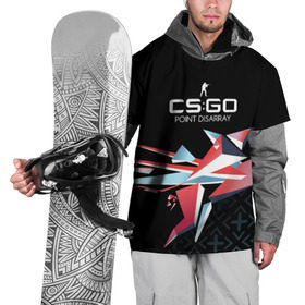 Накидка на куртку 3D с принтом cs:go - Point Disarray style (Буйство красок) в Петрозаводске, 100% полиэстер |  | Тематика изображения на принте: cs | csgo | го | кс