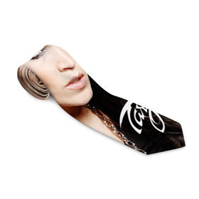 Галстук 3D с принтом Tarja Turunen Nightwish в Петрозаводске, 100% полиэстер | Длина 148 см; Плотность 150-180 г/м2 | nightwish | металл | музыка | рок | тарья турунен