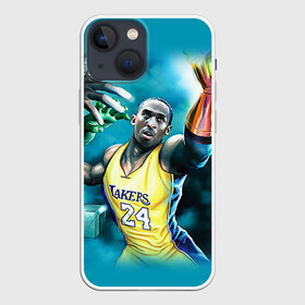 Чехол для iPhone 13 mini с принтом Kobe Bryant в Петрозаводске,  |  | kobe bryant | lakers | los angeles lakers | nba. | баскетбол | баскетболист | коби брайант | лайкерс | лос анджелес лейкерс | нба