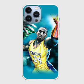 Чехол для iPhone 13 Pro Max с принтом Kobe Bryant в Петрозаводске,  |  | Тематика изображения на принте: kobe bryant | lakers | los angeles lakers | nba. | баскетбол | баскетболист | коби брайант | лайкерс | лос анджелес лейкерс | нба