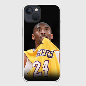 Чехол для iPhone 13 с принтом Kobe Bryant в Петрозаводске,  |  | kobe bryant | lakers | los angeles lakers | nba. | баскетбол | баскетболист | коби брайант | лайкерс | лос анджелес лейкерс | нба