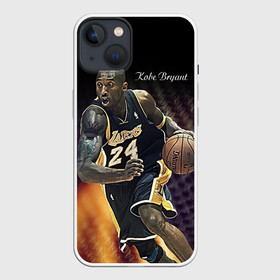 Чехол для iPhone 13 с принтом Kobe Bryant в Петрозаводске,  |  | kobe bryant | lakers | los angeles lakers | nba. | баскетбол | баскетболист | коби брайант | лайкерс | лос анджелес лейкерс | нба