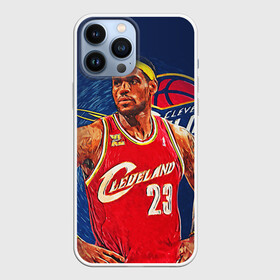 Чехол для iPhone 13 Pro Max с принтом LeBron James в Петрозаводске,  |  | cleveland cavaliers | lebron james | nba. | баскетбол | баскетболист | джеймс леброн | кливленд кавальерс | нба