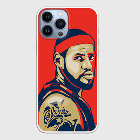 Чехол для iPhone 13 Pro Max с принтом LeBron James в Петрозаводске,  |  | cleveland cavaliers | lebron james | nba. | баскетбол | баскетболист | джеймс леброн | кливленд кавальерс | нба