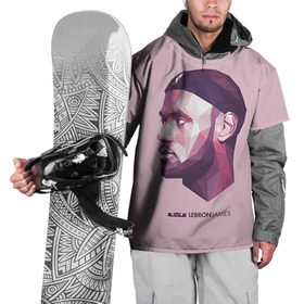 Накидка на куртку 3D с принтом LeBron James в Петрозаводске, 100% полиэстер |  | Тематика изображения на принте: cleveland cavaliers | lebron james | nba. | баскетбол | баскетболист | джеймс леброн | кливленд кавальерс | нба