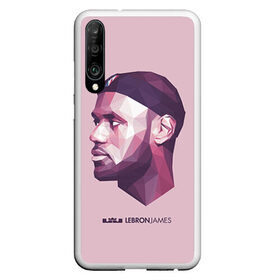 Чехол для Honor P30 с принтом LeBron James в Петрозаводске, Силикон | Область печати: задняя сторона чехла, без боковых панелей | cleveland cavaliers | lebron james | nba. | баскетбол | баскетболист | джеймс леброн | кливленд кавальерс | нба