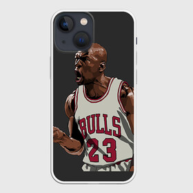 Чехол для iPhone 13 mini с принтом Michael Jordan в Петрозаводске,  |  | chicago bulls | michael jeffrey jordan | nba. | баскетбол | баскетболист | вашингтон уизардс | майкл джордан | нба | чикаго | чикаго буллз