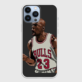 Чехол для iPhone 13 Pro Max с принтом Michael Jordan в Петрозаводске,  |  | Тематика изображения на принте: chicago bulls | michael jeffrey jordan | nba. | баскетбол | баскетболист | вашингтон уизардс | майкл джордан | нба | чикаго | чикаго буллз