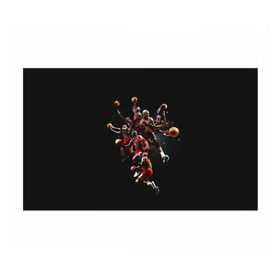 Бумага для упаковки 3D с принтом Michael Jordan в Петрозаводске, пластик и полированная сталь | круглая форма, металлическое крепление в виде кольца | Тематика изображения на принте: chicago bulls | michael jeffrey jordan | nba. | баскетбол | баскетболист | вашингтон уизардс | майкл джордан | нба | чикаго | чикаго буллз