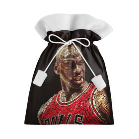 Подарочный 3D мешок с принтом Michael Jordan в Петрозаводске, 100% полиэстер | Размер: 29*39 см | chicago bulls | michael jeffrey jordan | nba. | баскетбол | баскетболист | вашингтон уизардс | майкл джордан | нба | чикаго | чикаго буллз