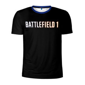 Мужская футболка 3D спортивная с принтом BATTLEFIELD 1 в Петрозаводске, 100% полиэстер с улучшенными характеристиками | приталенный силуэт, круглая горловина, широкие плечи, сужается к линии бедра | Тематика изображения на принте: battlefield 1 | батлфилд 1