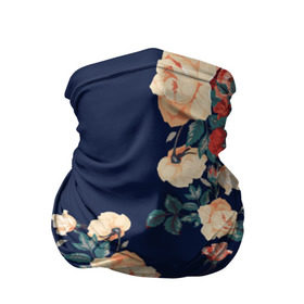Бандана-труба 3D с принтом Fashion flowers в Петрозаводске, 100% полиэстер, ткань с особыми свойствами — Activecool | плотность 150‒180 г/м2; хорошо тянется, но сохраняет форму | fashion | flower | мода | фэшн | цветы