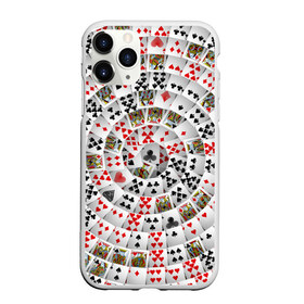 Чехол для iPhone 11 Pro матовый с принтом Игральные карты 3 в Петрозаводске, Силикон |  | Тематика изображения на принте: карты | настольные игры | пасьянс | покер