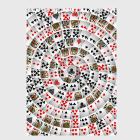 Скетчбук с принтом Игральные карты 3 в Петрозаводске, 100% бумага
 | 48 листов, плотность листов — 100 г/м2, плотность картонной обложки — 250 г/м2. Листы скреплены сверху удобной пружинной спиралью | Тематика изображения на принте: карты | настольные игры | пасьянс | покер