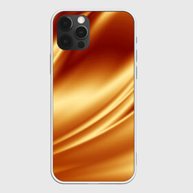 Чехол для iPhone 12 Pro Max с принтом Golden Silk в Петрозаводске, Силикон |  | Тематика изображения на принте: gold | golden silk | textile | texture | золотой шёлк | текстиль | текстура | ткань