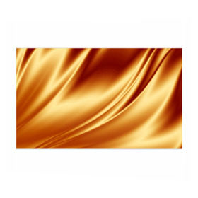 Бумага для упаковки 3D с принтом Golden Silk в Петрозаводске, пластик и полированная сталь | круглая форма, металлическое крепление в виде кольца | gold | golden silk | textile | texture | золотой шёлк | текстиль | текстура | ткань