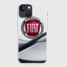 Чехол для iPhone 13 mini с принтом FIAT в Петрозаводске,  |  | fiat | авто | автомобиль | водитель | машина | тачка | фиат