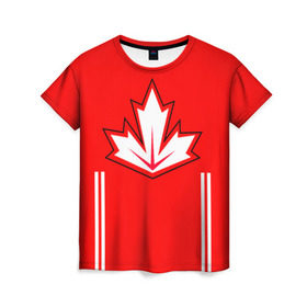 Женская футболка 3D с принтом Сборная Канады по хоккею 2016 в Петрозаводске, 100% полиэфир ( синтетическое хлопкоподобное полотно) | прямой крой, круглый вырез горловины, длина до линии бедер | world cup hockey | брент бёрс | вратарь | дрю даути | защитник | канада | клюшка | кубок мира | нападающий | петерс билл | сanada | сборная канады | сидни патрик кросби | хоккей | хоккейная форма | шайба