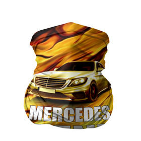 Бандана-труба 3D с принтом Mercedes Benz в Петрозаводске, 100% полиэстер, ткань с особыми свойствами — Activecool | плотность 150‒180 г/м2; хорошо тянется, но сохраняет форму | benz | mercedes | авто | автомобиль | водитель | машина | мерседес бенц | тачка