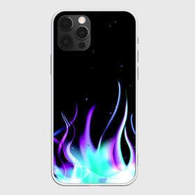 Чехол для iPhone 12 Pro Max с принтом Огонь в Петрозаводске, Силикон |  | пламя | разноцветный | темный | яркий