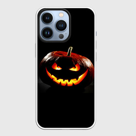 Чехол для iPhone 13 Pro с принтом Хитрая тыква в Петрозаводске,  |  | halloween | в идеи подарков в хеллоуин | тыквы | хеллоиун | хэллоуин | хэлоуин