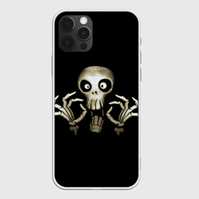Чехол для iPhone 12 Pro Max с принтом Скeлетик в Петрозаводске, Силикон |  | bones | halloween | skull в идеи подарков в хеллоуин | скелет | скелеты | хеллоиун | хэллоуин | хэлоуин | череп | черепа