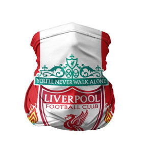 Бандана-труба 3D с принтом Liverpool FC в Петрозаводске, 100% полиэстер, ткань с особыми свойствами — Activecool | плотность 150‒180 г/м2; хорошо тянется, но сохраняет форму | англия | клуб | ливерпуль | фк | футбол | футбольный