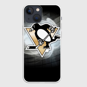 Чехол для iPhone 13 mini с принтом Хоккей 1 в Петрозаводске,  |  | nhl | stanley cup |  pittsburgh penguins | кросби | кубок стенли | кубок стэнли | малкин | нхл | пингвинс | питтсбург пингвинз | сидни кросби | хоккей | хоккейный клуб