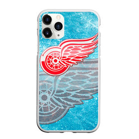 Чехол для iPhone 11 Pro матовый с принтом Хоккей 3 в Петрозаводске, Силикон |  | nhl | stanley cup |  detroit red wings | детройд | детройт ред уингз | кубок стенли | кубок стэнли | марченко | нхл | хоккей | хоккейный клуб