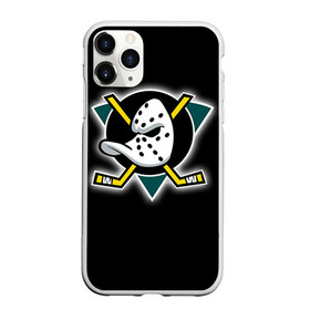 Чехол для iPhone 11 Pro матовый с принтом Хоккей 6 в Петрозаводске, Силикон |  | nhl | stanley cup |  anaheim ducks | кубок стенли | кубок стэнли | нхл | хоккей | хоккейный клуб